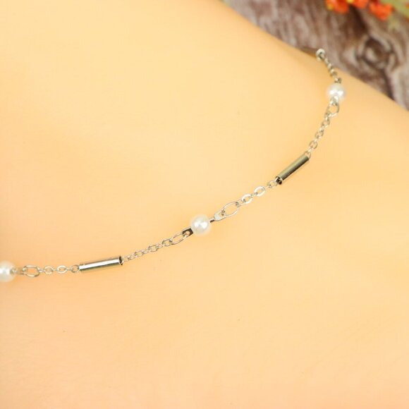 "Dainty Anklet for Women – Elegant Everyday Jewelry & Perfect Gift | MLCRC1496 - Picture 1 of 10